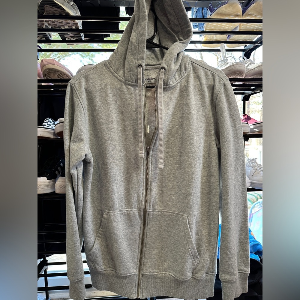 GoodFellow Gray Zip-Up Hoodie